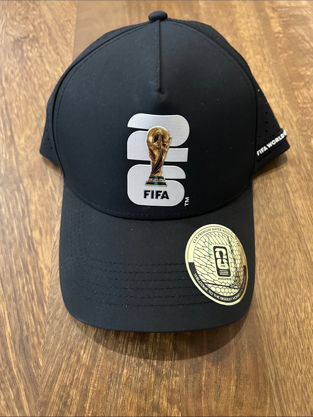 FIFA Black World Cup Logo Baseball Cap